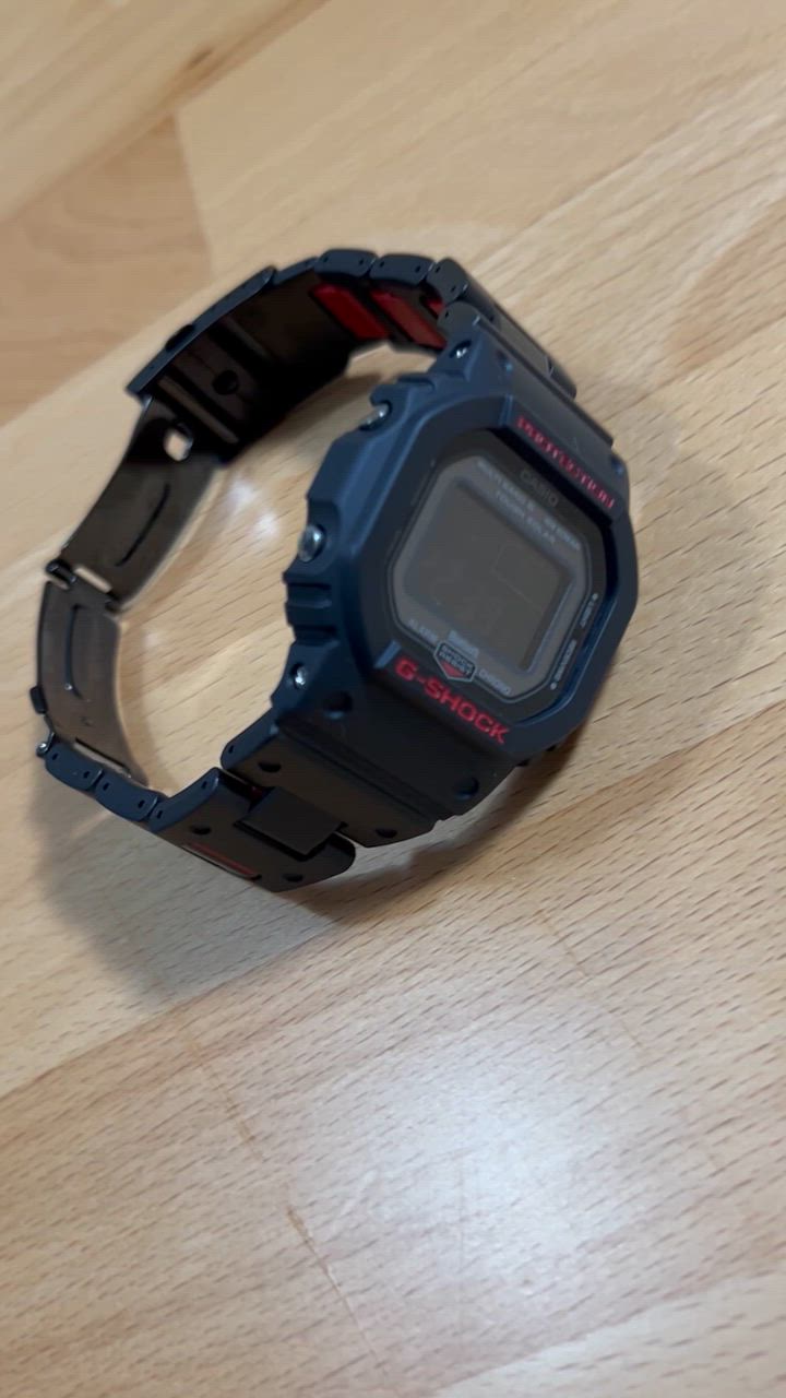 G-SHOCK スクエア 電波ソーラー Bluetooth メンズ 腕時計