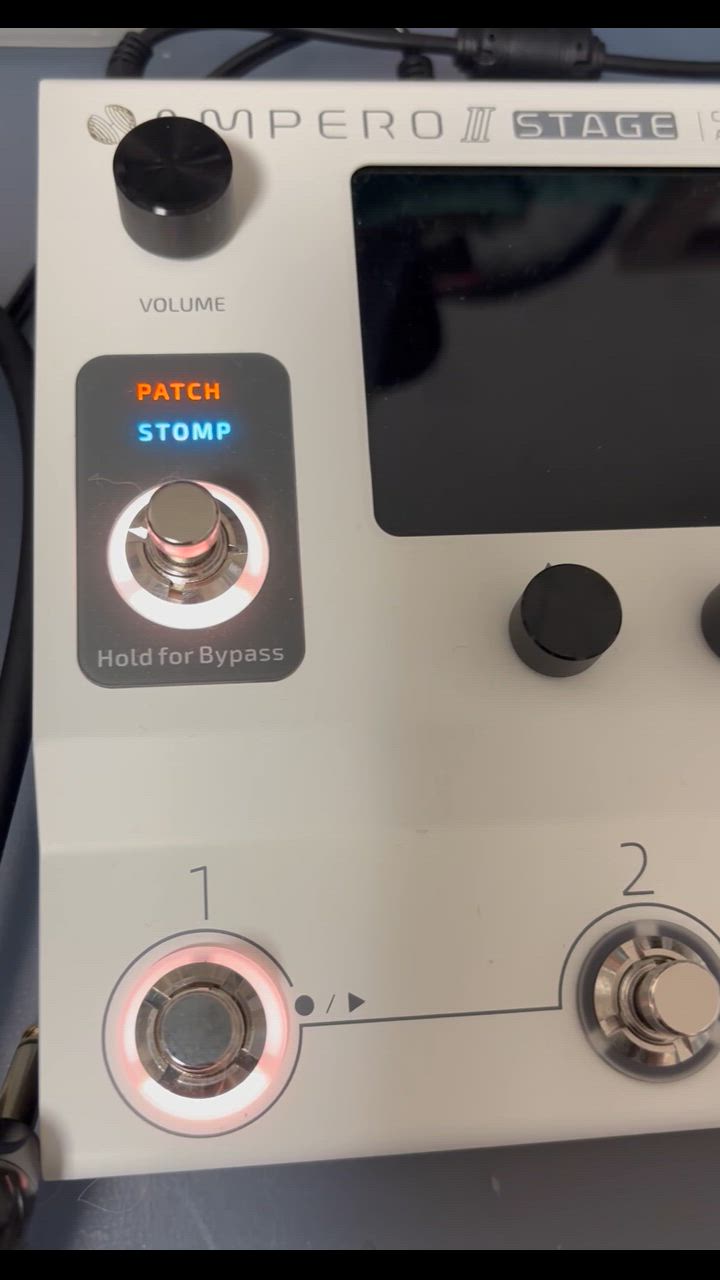 HOTONE AMPERO 2 STAGE アンプモデラー ＆ マルチエフェクター