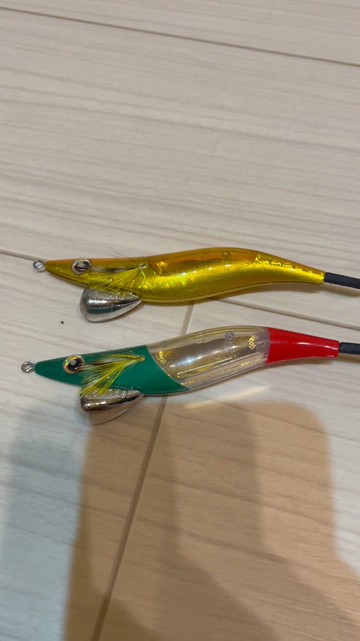 タコマスター フラッシュブースト　4個　ミドキンアカ、アカキン、ゴールド、メダツ シマノ タコマスター フラッシュブースト スッテ M Aアカキン