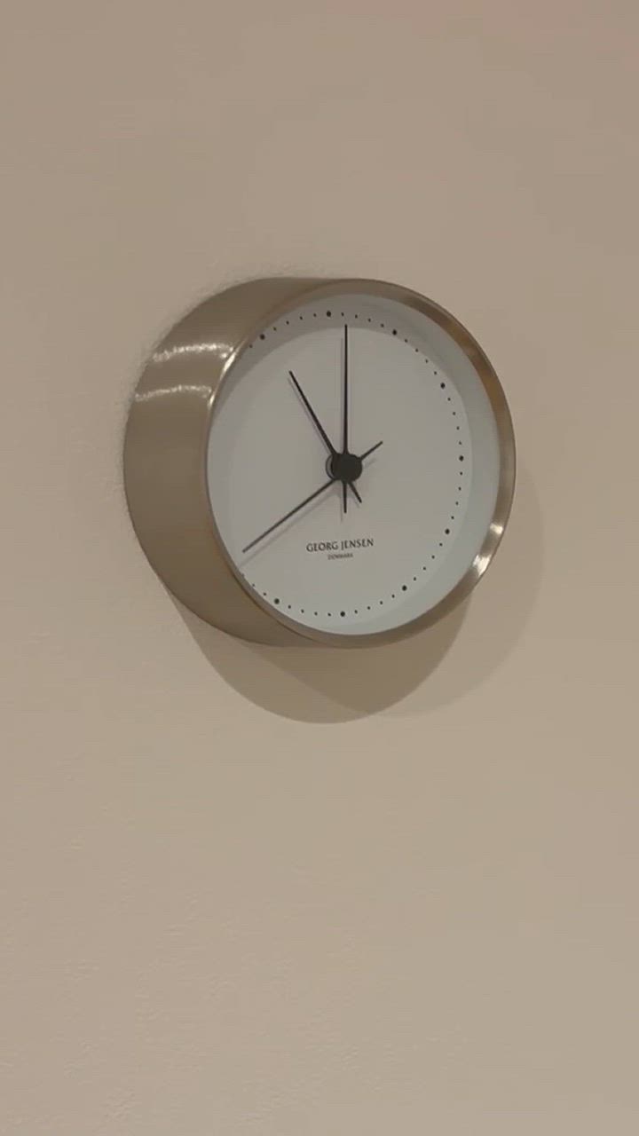 Georg Jensen ジョージジェンセン 壁掛け時計 掛け時計 ウォール