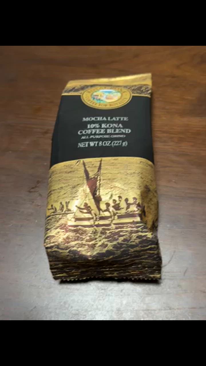 ROYAL KONA COFFEE ロイヤルコナコーヒー/モカラテ/10%KONA・粉