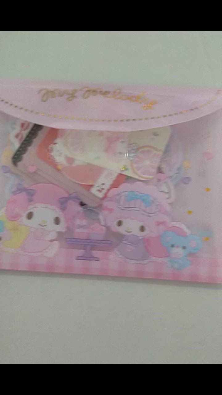 sanrio マイメロディ シール＆ケースセット : サンリオ