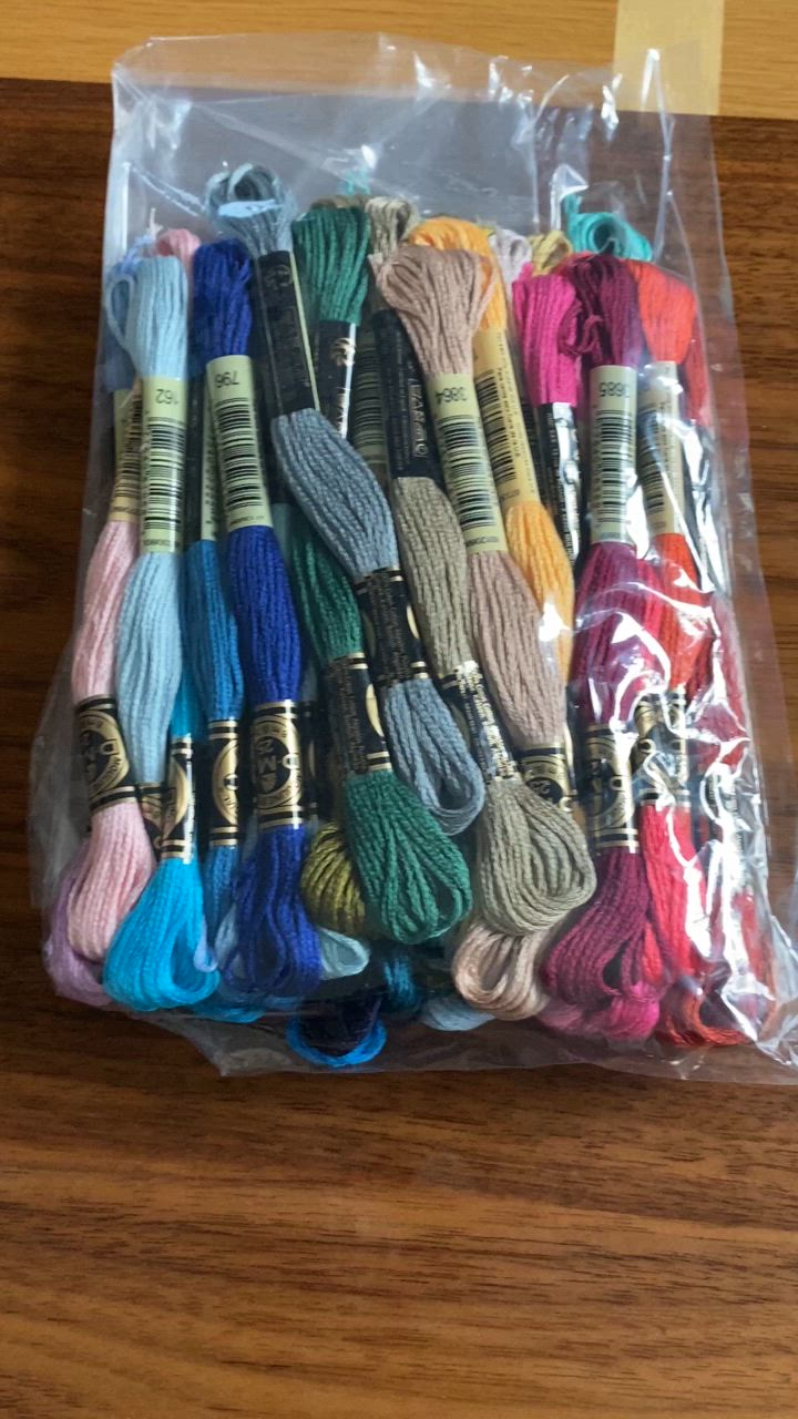 刺繍糸 DMC 25番 8m 刺しゅう糸 DMC25 Art117 紫系2 : つくる