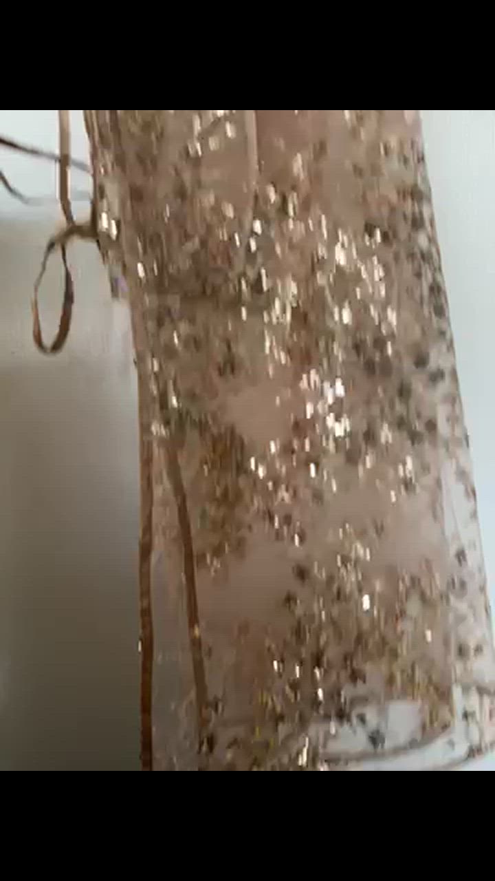 スカート Flower spangle wrap skirt/フラワースパンコール