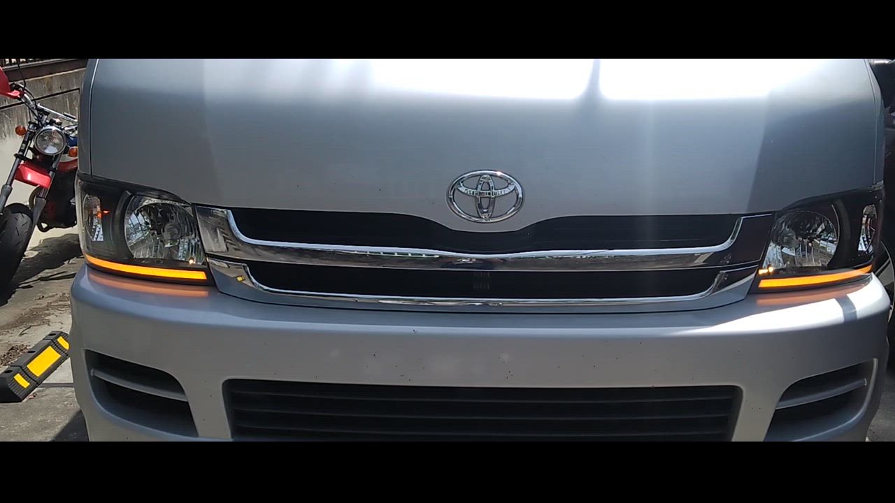 M*N様 ハイエース 200系　1型2型LEDバー　シーケンシャルウインカー　ヘ 楽天市場】ハイエース 200系 1型 2型 LEDバー シーケンシャル