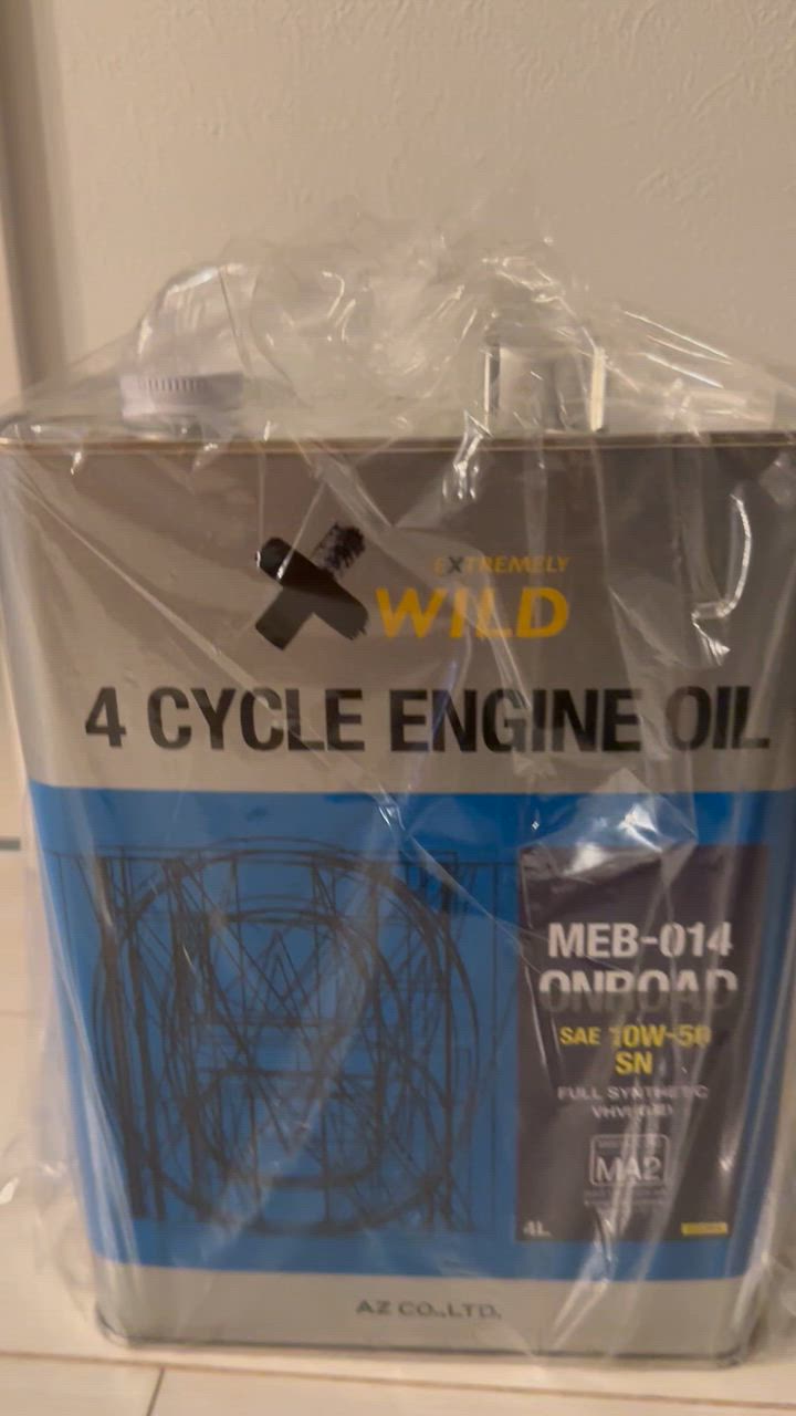 エーゼット (送料無料)AZ バイク 4サイクルエンジンオイル 4L