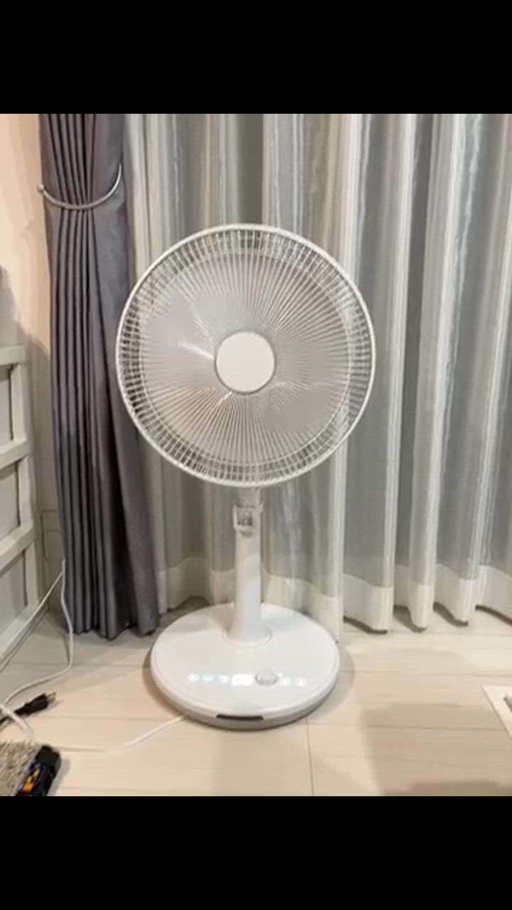 C:NET シィーネット DCモーター 扇風機 リモコン付き CFDH407WH