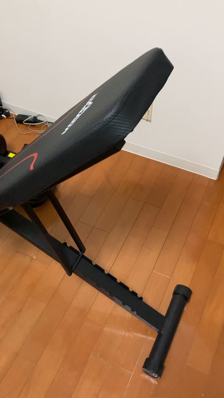 DABADA トレーニングベンチ フラットベンチ 耐荷重300kg