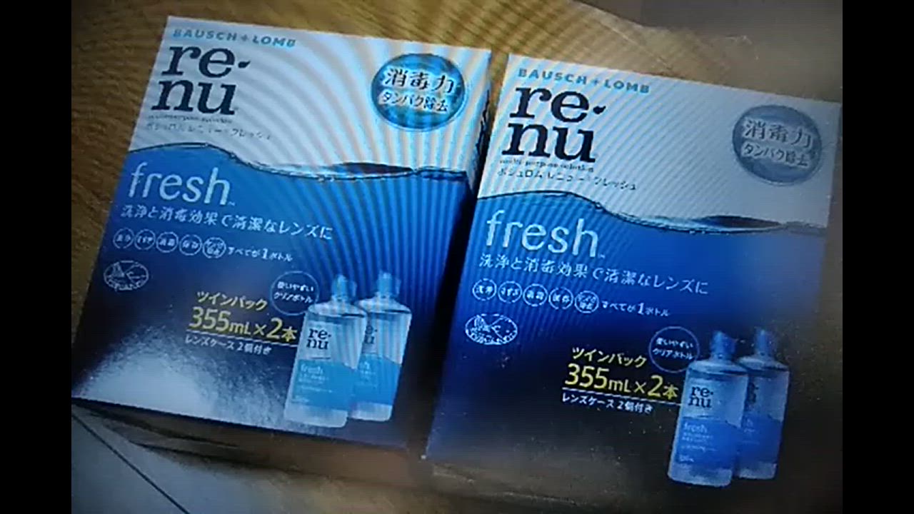 BAUSCH+LOMB コンタクト洗浄液 B/L レニューフレッシュ355ml