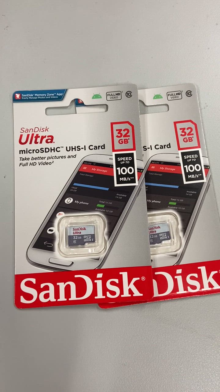 SanDisk マイクロsdカード microSDHC 32GB 100MB/s Ultra UHS-I