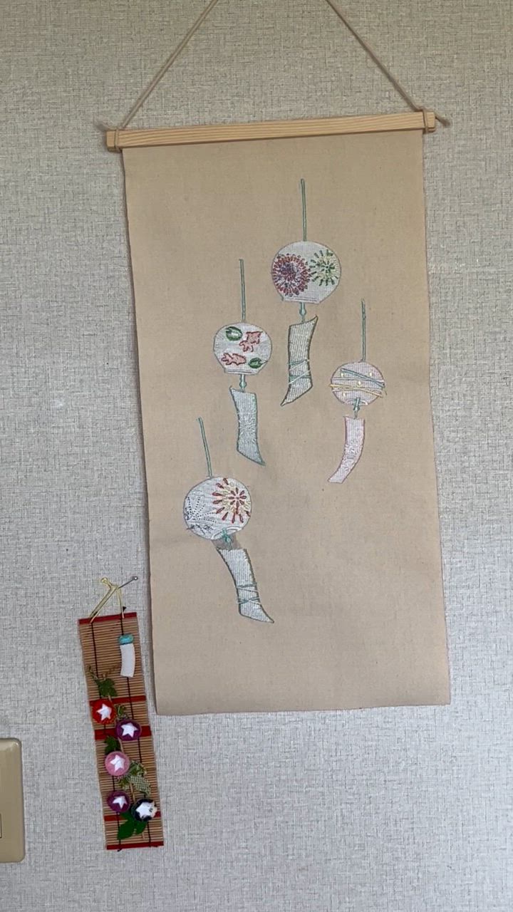 刺繍タペストリー 楽天市場】【特価販売中】NY-381 新商品 刺繍 タペストリー 鶴亀