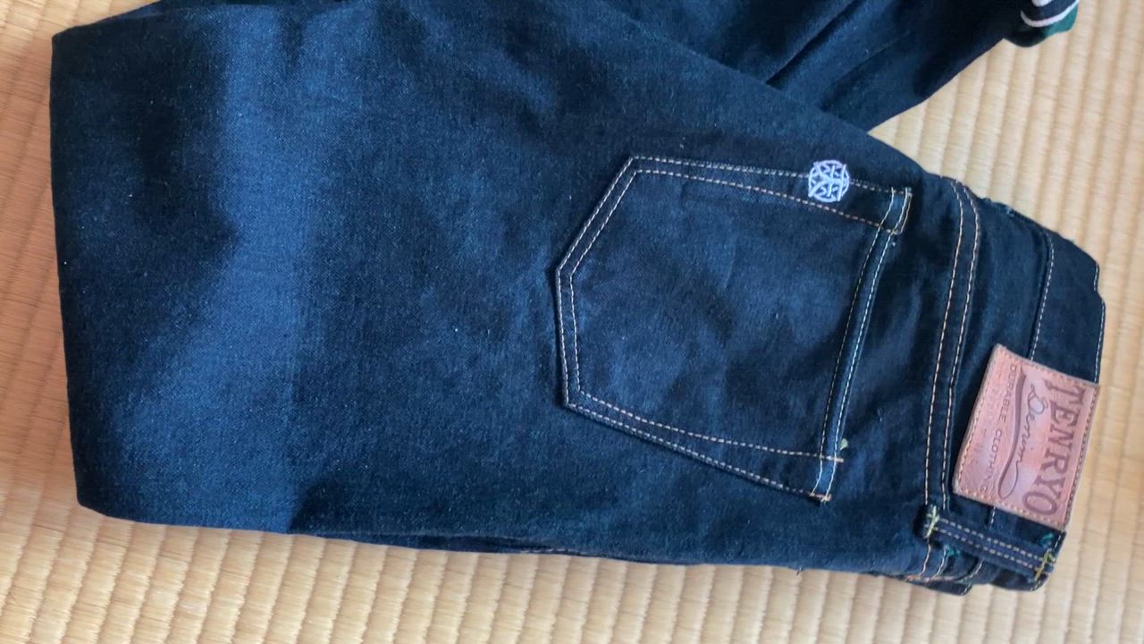 倉敷天領デニム カラー レボリューション タイト ストレート