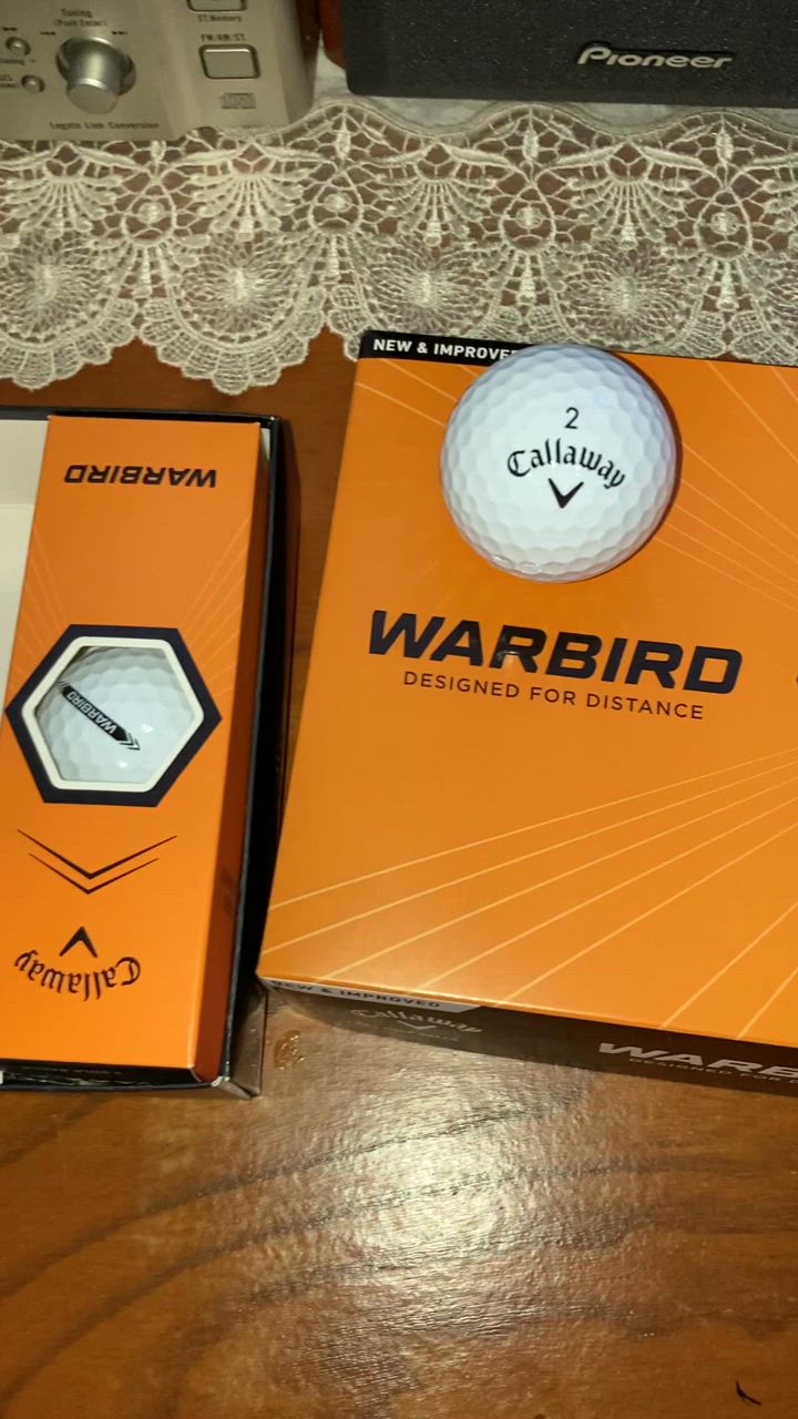 WARBIRD 【まとめ買い】 キャロウェイ 日本正規品 DISTANCE+