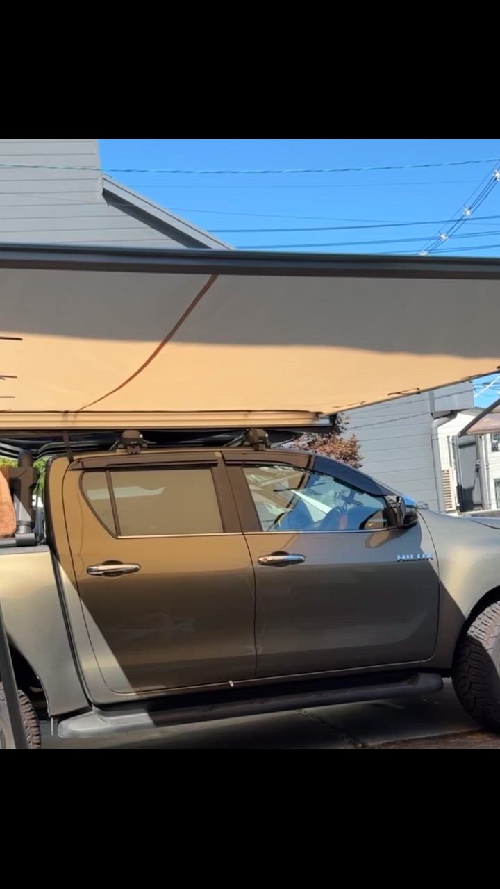 Hill Stone カーサイドタープ 車タープ サイドテント キャンプ