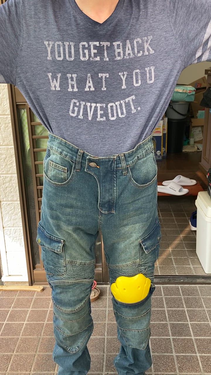 ライダー パンツ メンズ バイクパンツ プロテクター付 ジーンズ