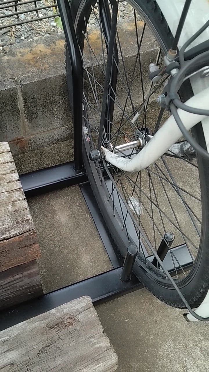 自転車スタンド 自転車ラック 日本燕三条製 倒れにくい 風に強い