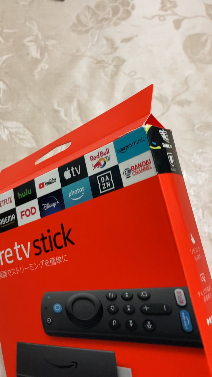amazon Fire TV Stick 本体のみ（リモコン無し・電池無し