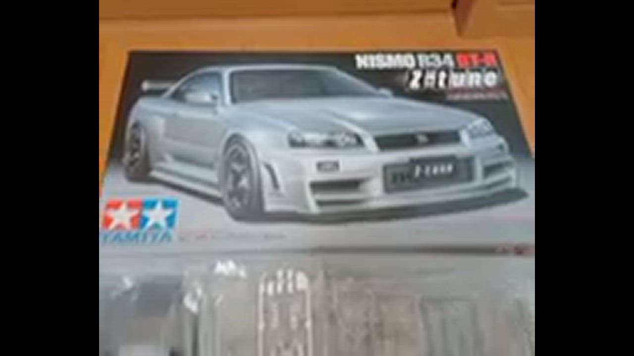 タミヤ 1/ 24 スポーツカーシリーズ ニスモ R34GT-R Zチューン