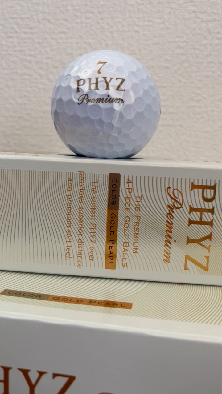 BRIDGESTONE GOLF ブリヂストンゴルフ日本正規品 PHYZ Premium GOLD PEARL (ファイズプレミアム) ゴルフ ボール1ダース(12個入) : bs-phyzpm-ball : EZAKI NET GOLF - 通販 - Yahoo!ショッピング