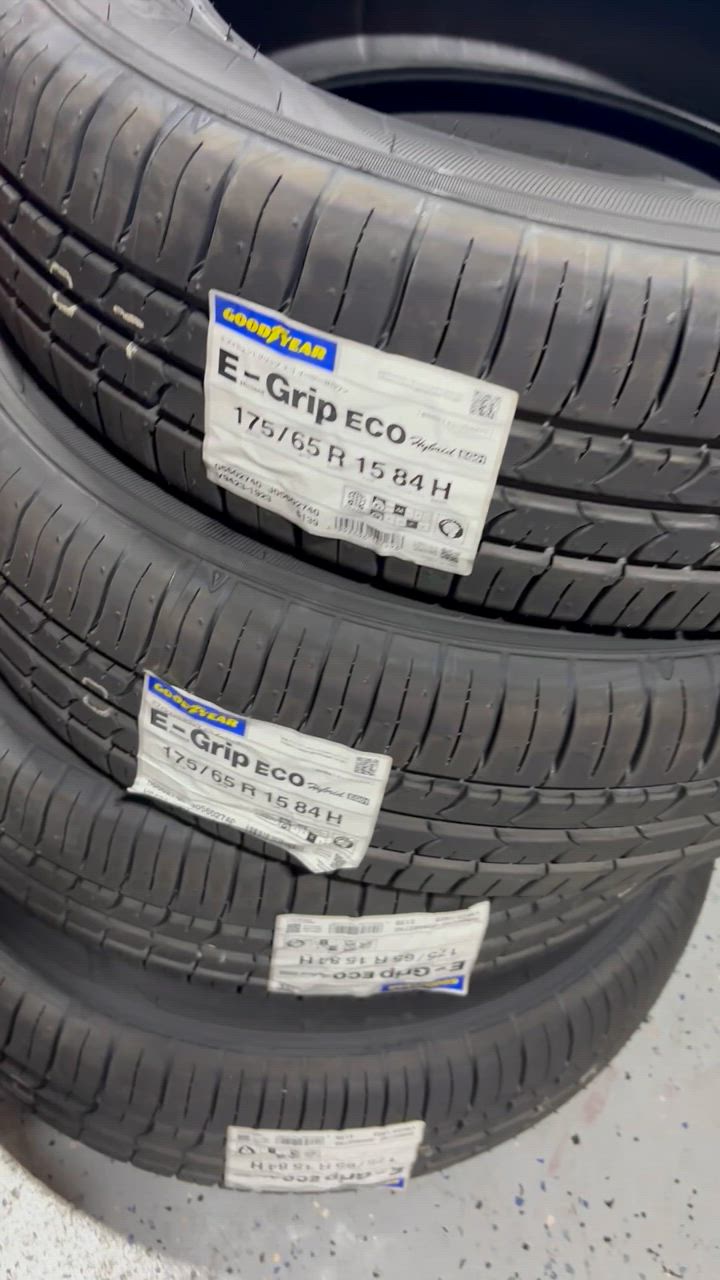 【新品】Goodyear ECO 175/65R15 タイヤ1本 グッドイヤー 【送料無料】新品 1本価格 国産 GOODYEAR E-Grip