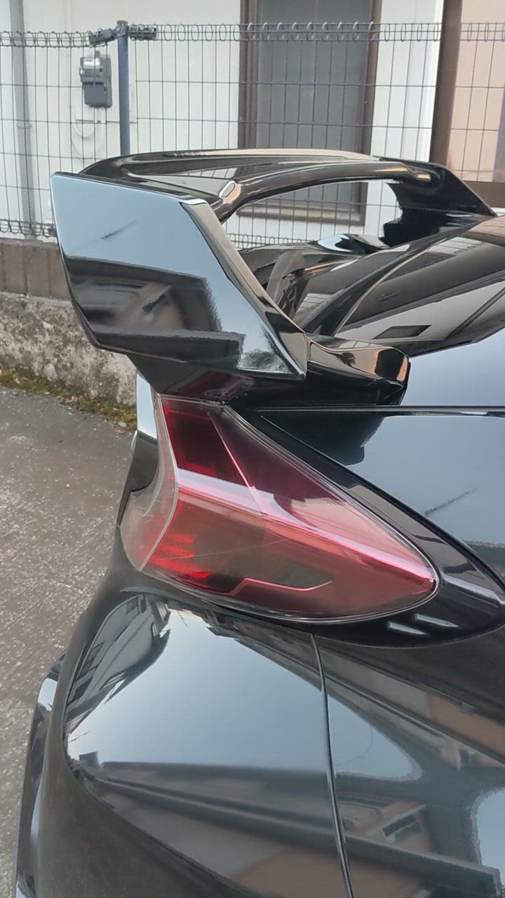 C-HR CHR リア ウィング スポイラー 羽 エアロ 外装 トランク C-HR CHR リア ウィング スポイラー 羽 エアロ 外装 トランク