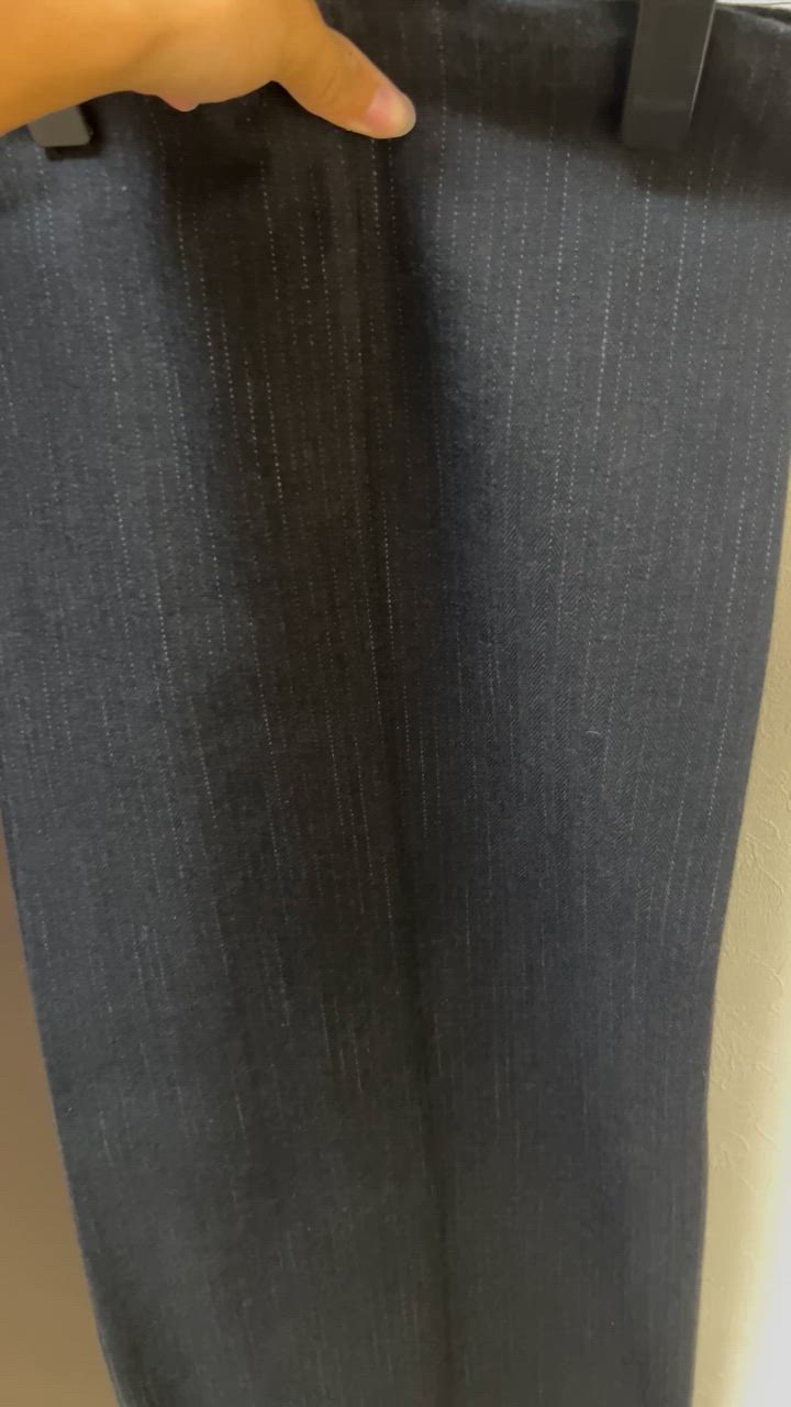 CLEL スラックス 「CLEL」Soft W Similar Gabardine Straight