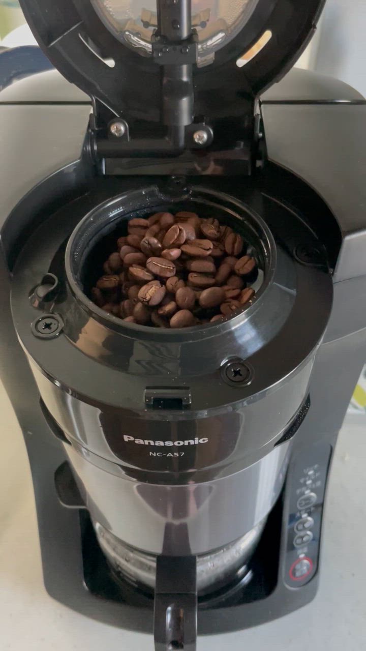Panasonic NC-A57 コーヒーメーカー Amazon | パナソニック コーヒーメーカー 全自動 ミル付き 沸騰