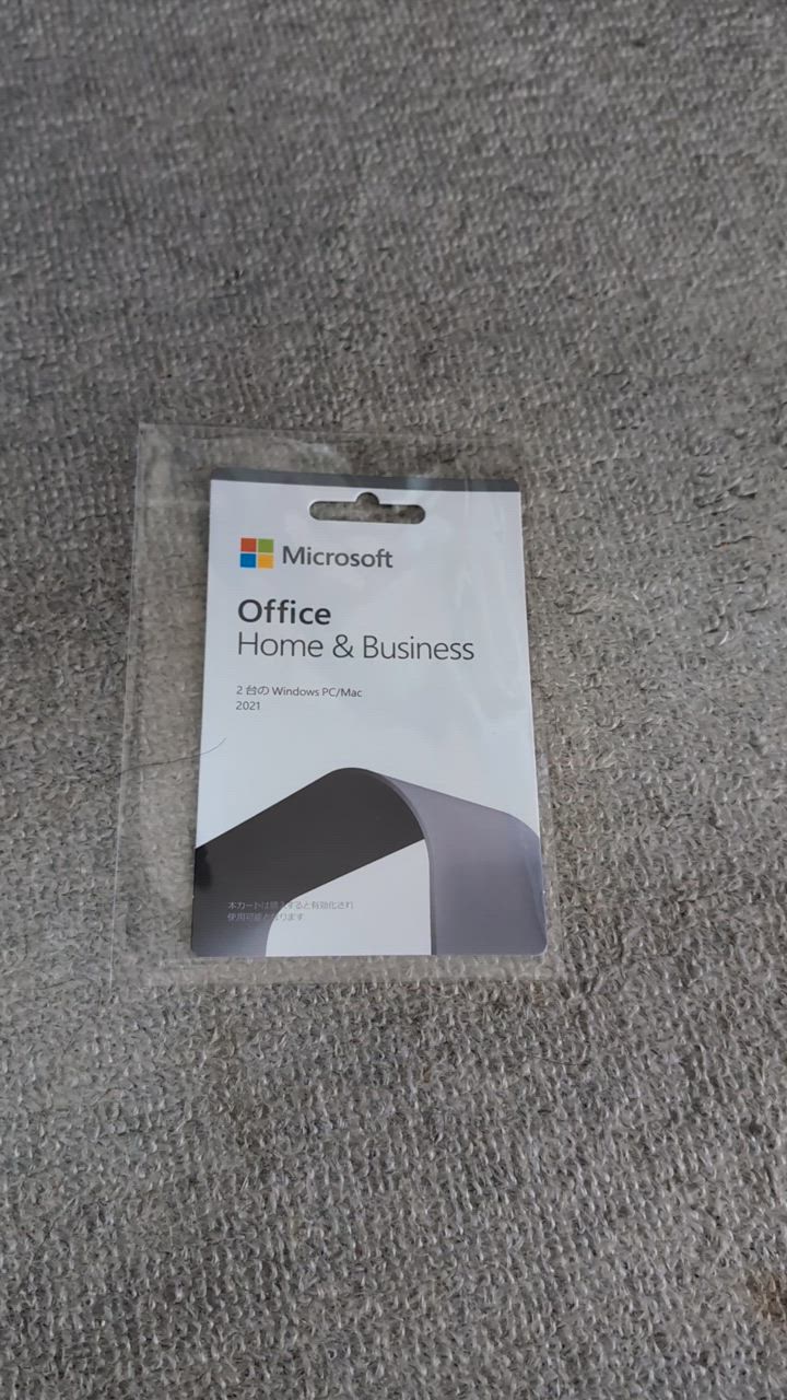 Microsoft正規品】 Office Home & Business 2021 POSAカード永続版 2PC（Windows10・11/Mac  OS）T5D-03646 : 4549576182513 : EX-SOFT - 通販 - Yahoo!ショッピング