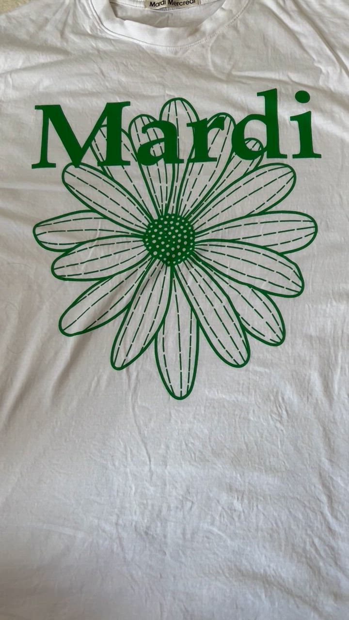 Mardi Mercredi tシャツ TSHIRT FLOWERMARDI レディース メンズ