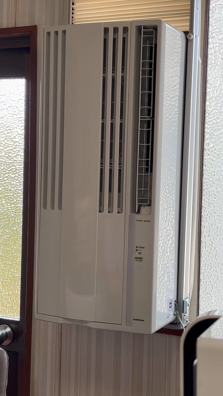 新品 CORONA ウィンドエアコン CW-1824R-W CORONA（住宅設備） CORONA コロナ 窓用エアコン 冷房専用