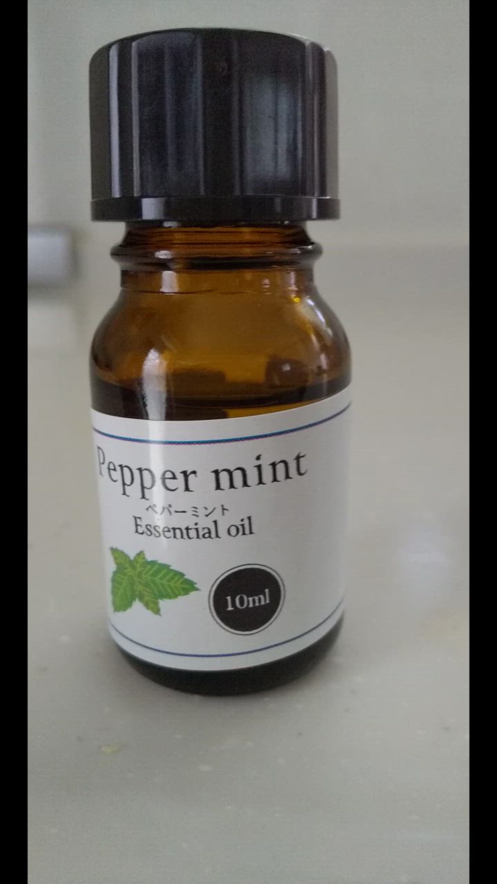 無料クーポン配布 アプリ 天然100% ペパーミント エッセンシャルオイル 精油 10ml オイル エッセンシャルオイル