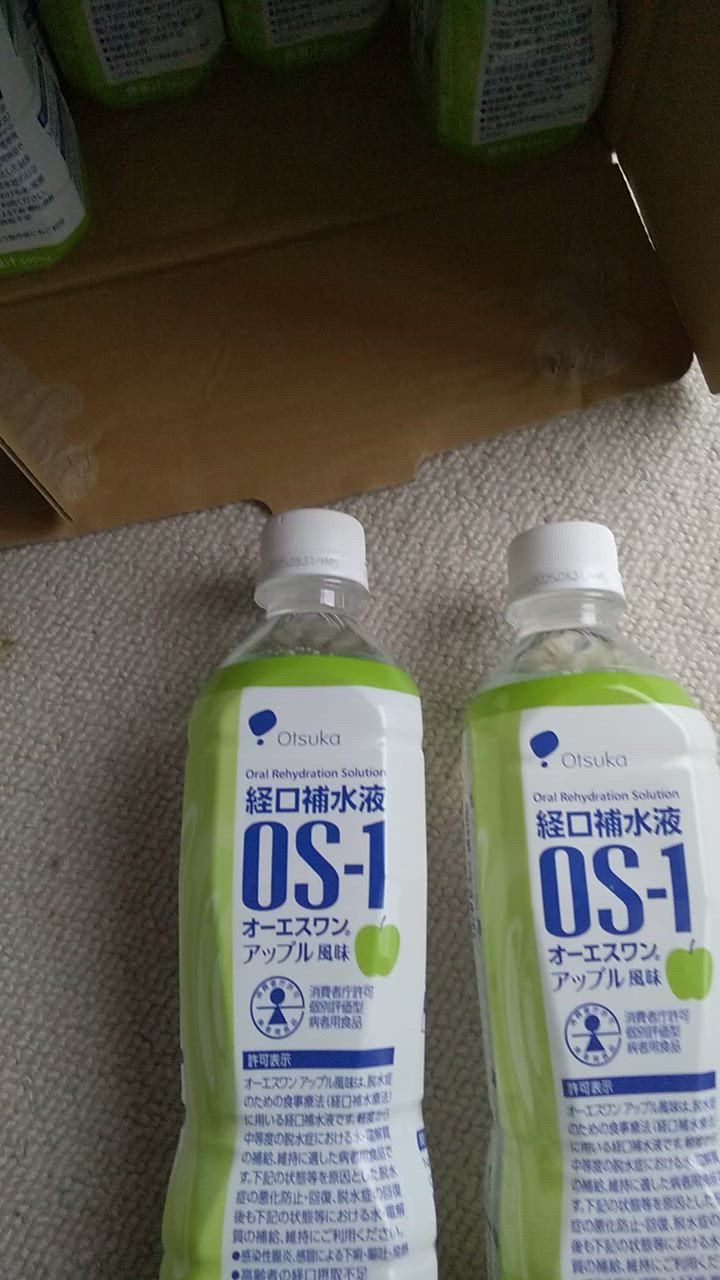 ◇大塚製薬 オーエスワン(OS‐1) アップル風味 500ml×24本 : サン