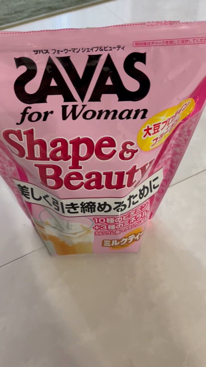 ザバス 【1袋】明治 ザバス シェイプ＆ビューティ ミルクティー