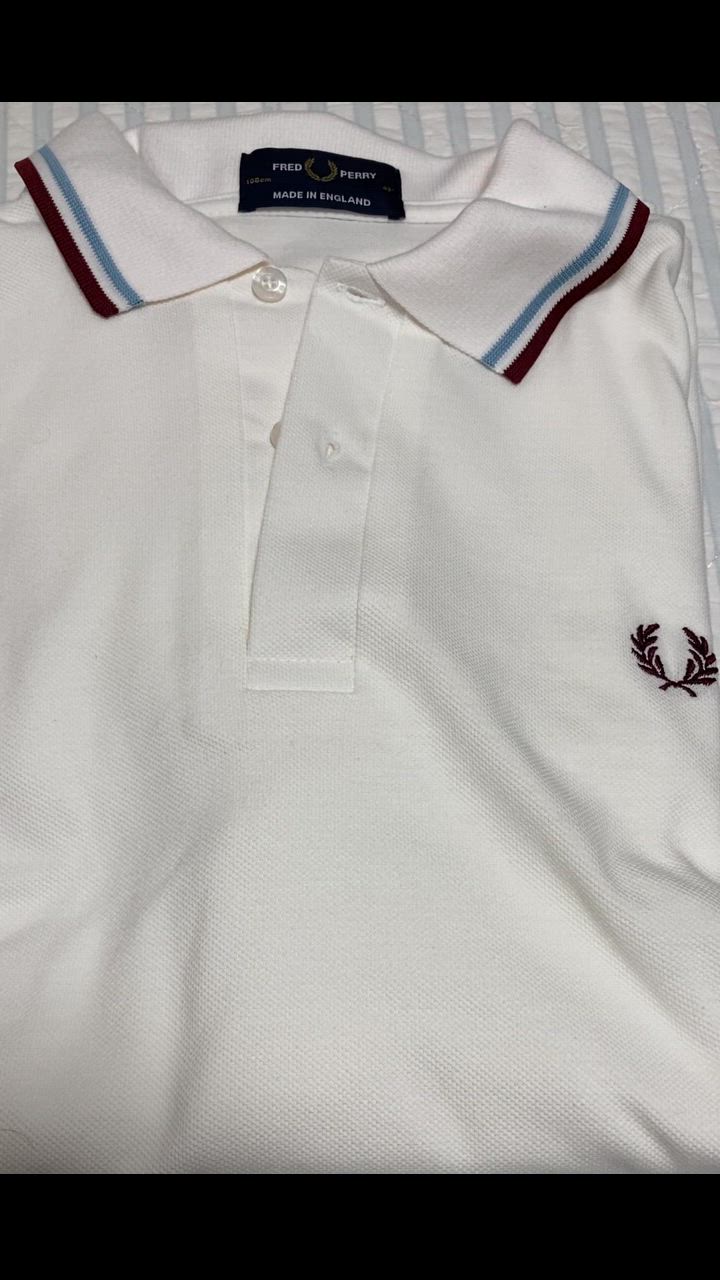 フレッドペリー ポロシャツ ホワイト Mサイズ FRED PERRY（フレッドペリー）の「The Fred Perry Shirt - M12