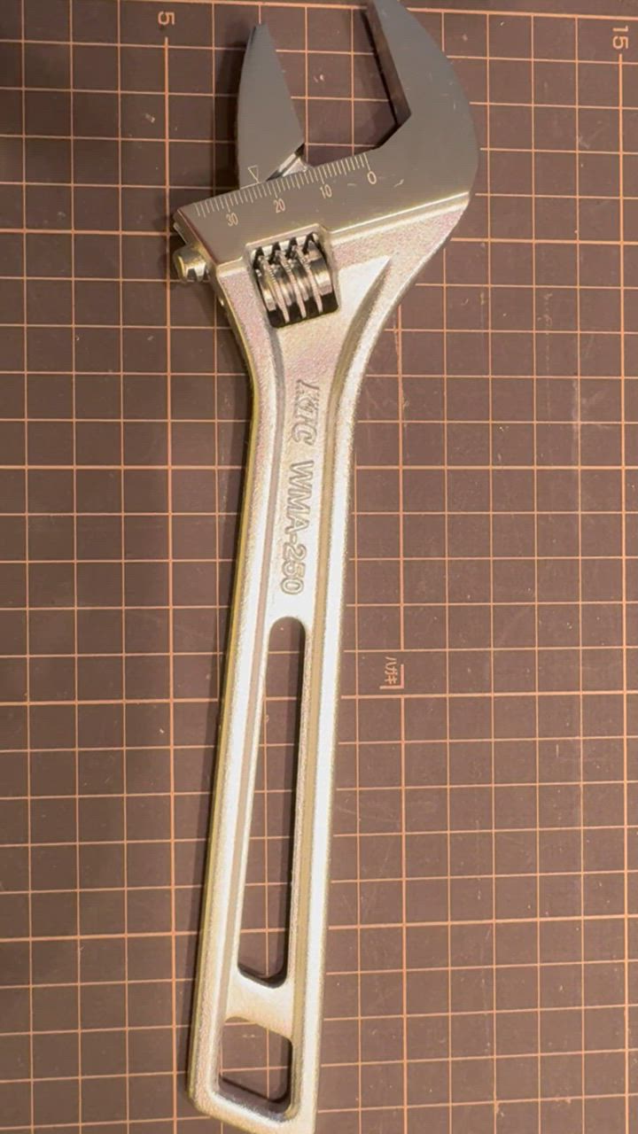 KTC WMA-250 モンキーレンチ ( モンキレンチ ) 全長244mm 京都