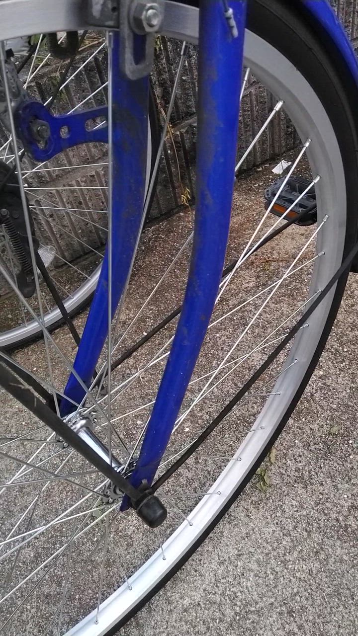 27インチ 自転車フロントホイール タイヤセット 27×1 3/8 37-630