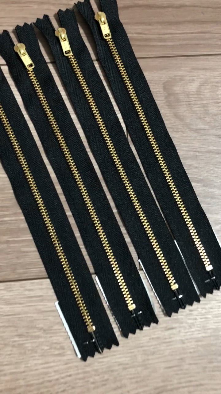 割引クーポン YKK】金属ファスナー 3号 ゴールド DF 全8色 20cm 1本【メール便 その他