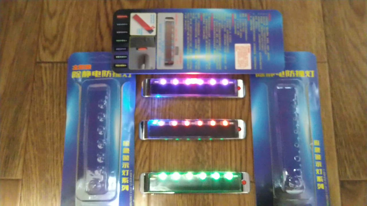 AUTOMAX izumi LED警告灯 静電気除去 ソーラーパネル搭載 RGB AUTOMAX izumi LED警告灯 静電気除去 ソーラーパネル搭載 RGB