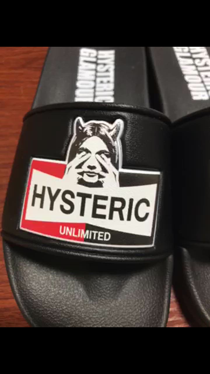 HYSTERIC GLAMOUR サンダル UNLIMITED スライダー レディース