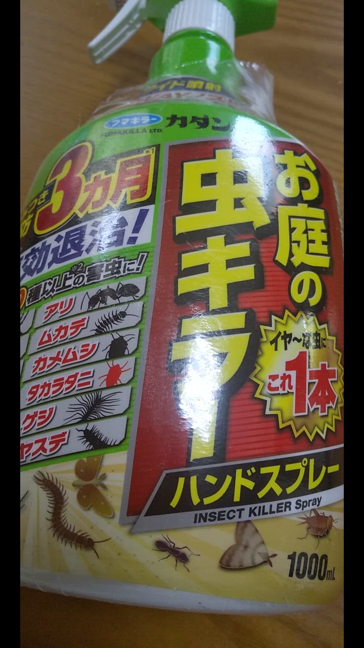 フマキラー カダン お庭の虫キラー ハンドスプレー 1000ml