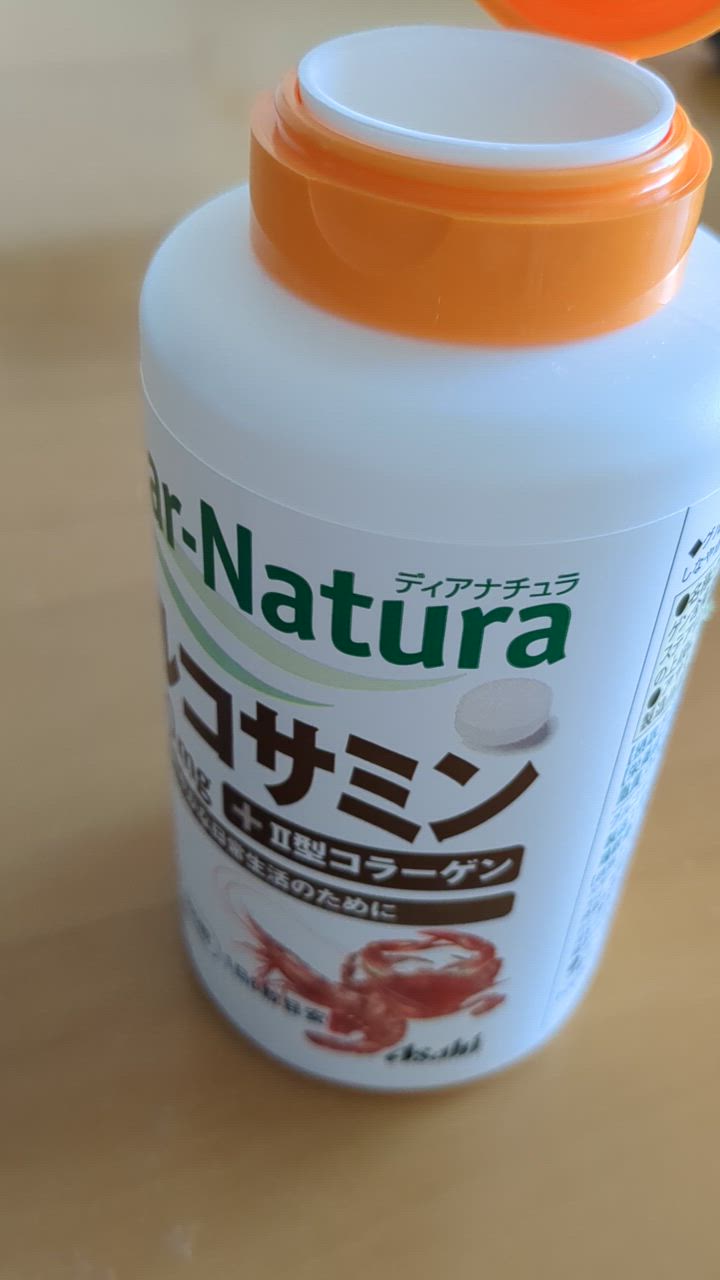 アサヒ - さな◆ディアナチュラ グルコサミン＋II型コラーゲン 180粒×6本セット ディアナチュラ グルコサミン ウィズ II型コラーゲン ( 360粒