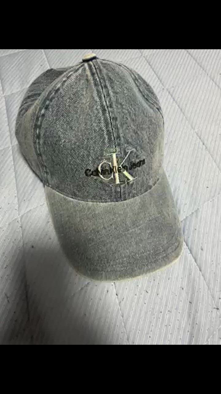 Calvin Klein キャップ 帽子 デニムキャップ メンズ レディース