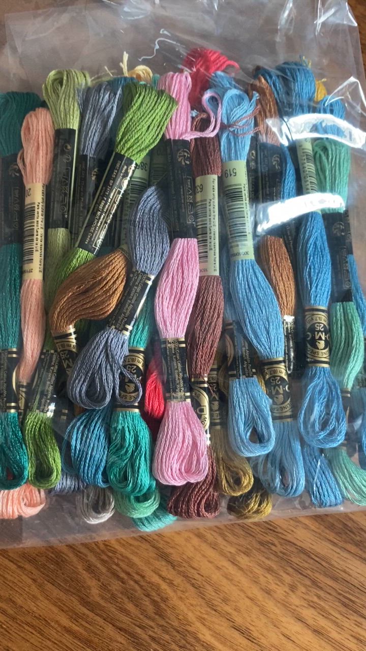 手芸家洋輔POPUP 刺繍糸 DMC 25番 8m 刺しゅう糸 DMC25 Art117