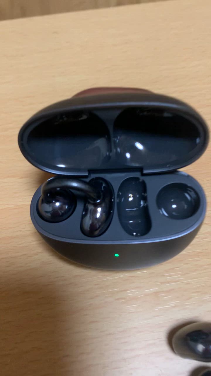 HUAWEI FreeClip Black ワイヤレスイヤホン 耳を塞がない ファー HUAWEI FreeClip Black ワイヤレスイヤホン 耳を塞がない ファー