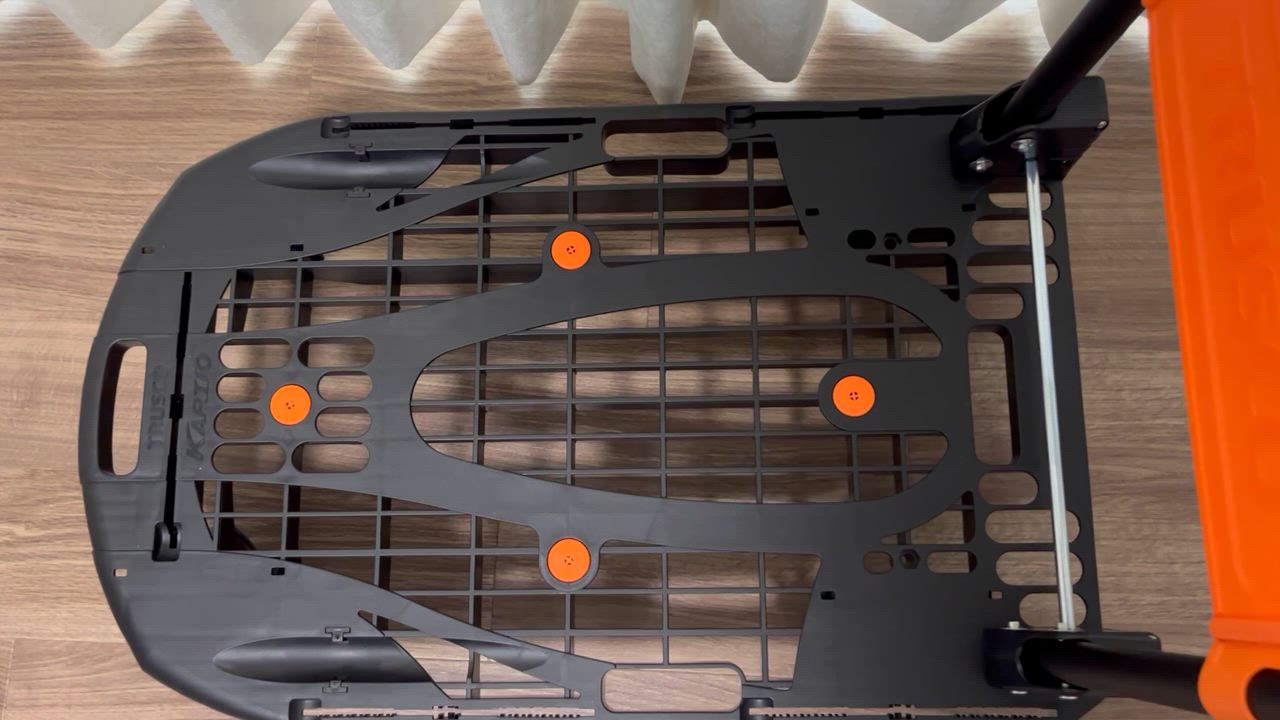 TRUSCO中山 トラスコ TRUSCO オレンジブック 業務用 台車