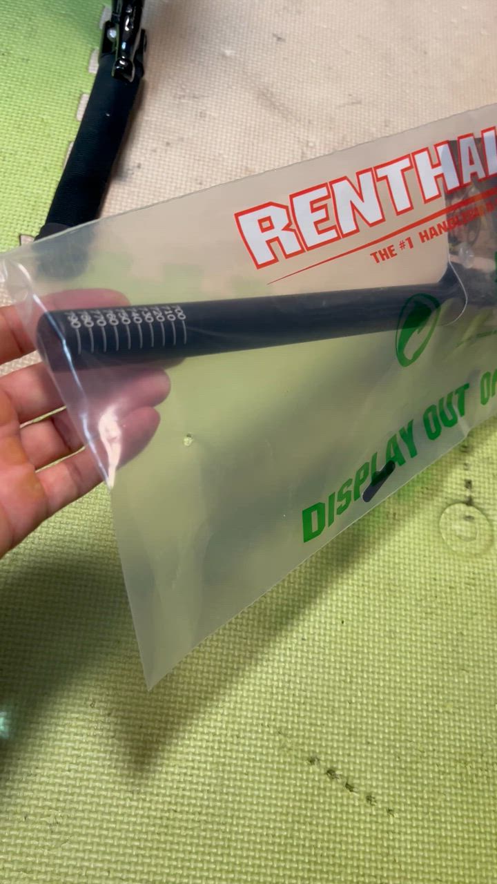 RENTHAL レンサル MTB用ハンドルバー FAT BAR 35 ALLOY BLACK