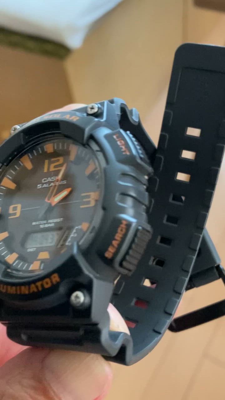 CASIO カシオ タフソーラー 腕時計 アナログ デジタル AQS810