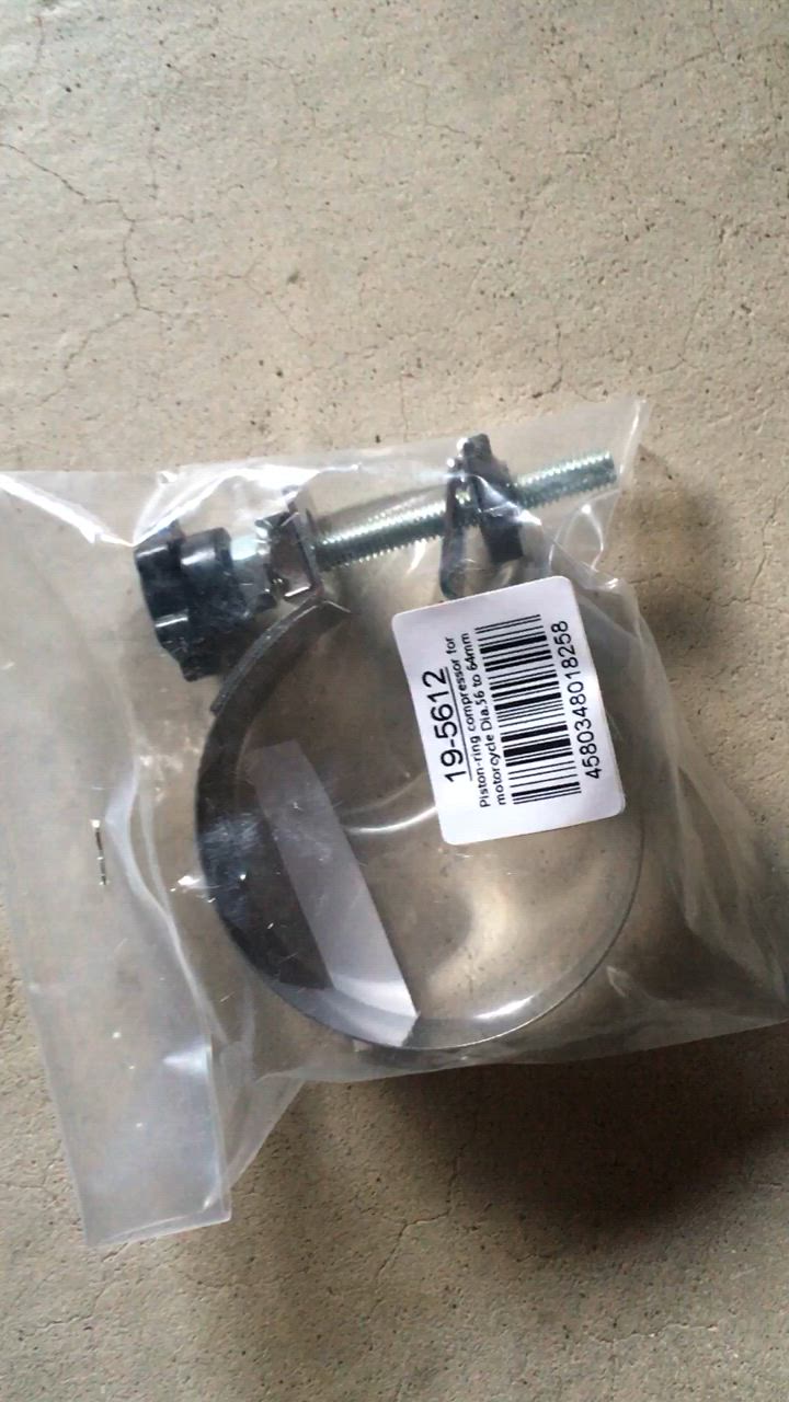 ピストンリングコンプレッサー バイク用 φ56〜64mm【オリジナル
