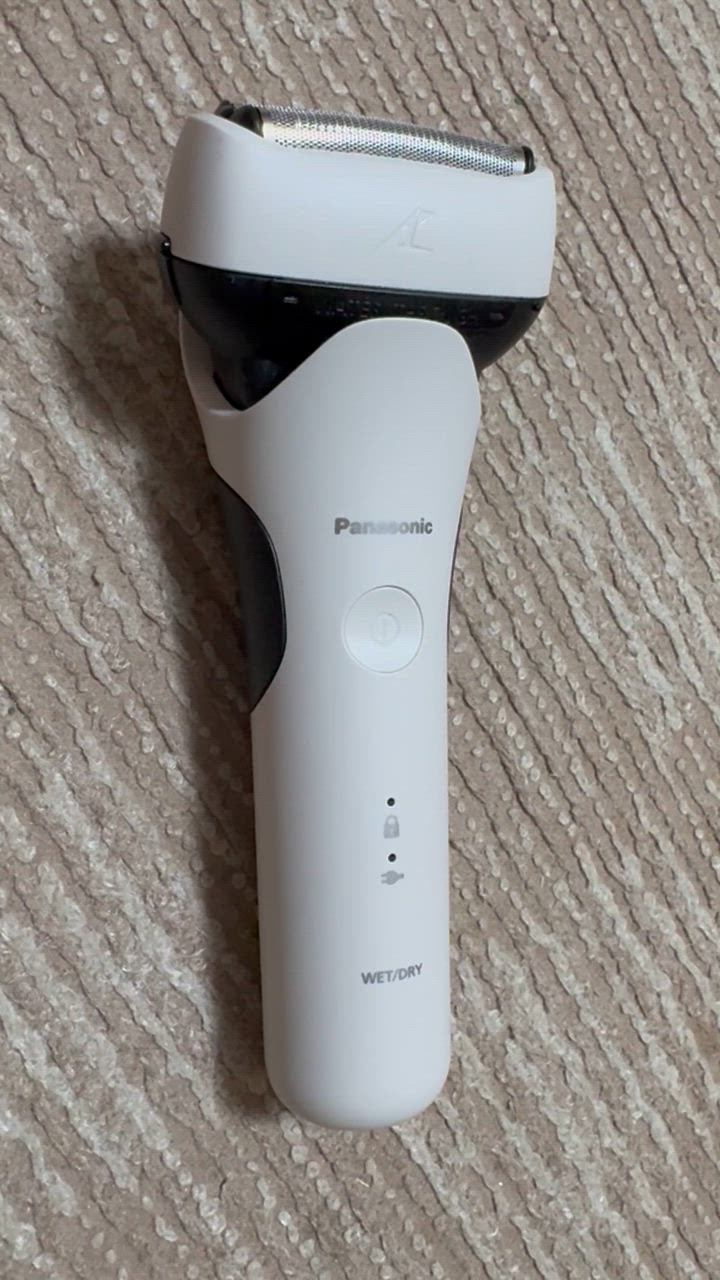 Panasonic パナソニック メンズシェーバー LAMDASH 3枚刃 白 ES