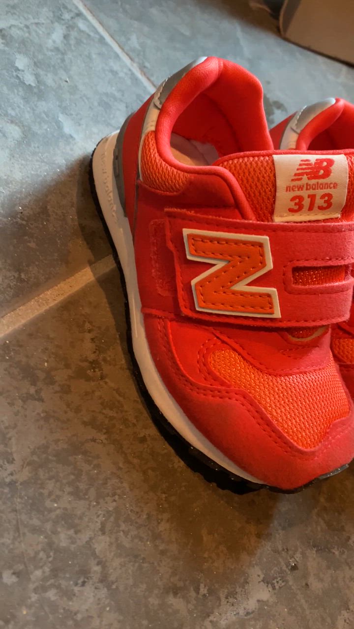 美品　new balance セットアップ＋バイザー＋ハイソックス　オレンジ New Balance スニーカー ニューバランス 12-165 IO313AC2(W
